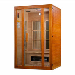 Maxxus "Aspen" Dual Tech 2 person Low EMF FAR Infrared Sauna Canadian Hemlock - MX-J206-02S - The Home Selection