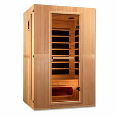 Maxxus "Serenity" Dual Tech 2 person Low EMF FAR Infrared Sauna Canadian Hemlock - MX-LS2-01 - The Home Selection