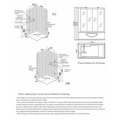 Maya Platinum Catania Steam Shower - 105-111 - The Home Selection