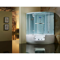 Maya Platinum Comfort Walk-In Steam Shower - 212-214 - The Home Selection
