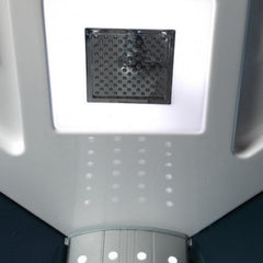 Mesa 38" Corner Free Standing Walk In Steam Shower - WS-302 Clear - The Home Selection