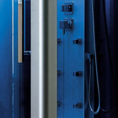 Mesa 42" Freestanding Corner Walk In Steam Shower - 801L - The Home Selection