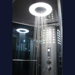 Mesa 42" Freestanding Corner Walk In Steam Shower - 801L - The Home Selection