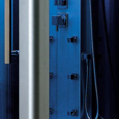Mesa 45" Rectangular Free Standing Walk In Steam Shower - WS-802 - The Home Selection