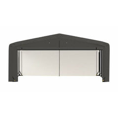 ShelterLogic ShelterTube Wind and Snow-Load Rated Garage, 20x18x10 - SQAADD0103C02001810