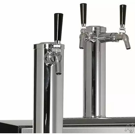 Perlick  24" Beer Dispensers with 2 Sixth-Barrel Capacity, Panel Ready Solid Door - HC24TO-4-2-1