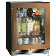 Perlick 24" Refrigerator w/ Fully Integrated Glass Door, ADA Compliant with 4.8 cu. ft. Capacity - HA24RB-4-4