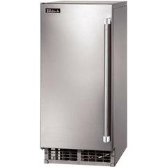 Perlick 15" Ice Maker with 27 lb. Storage Capacity, 55 lbs. Production Capacity per 24 Hours, Stainless Steel Door - H50IMS - The Home Selection