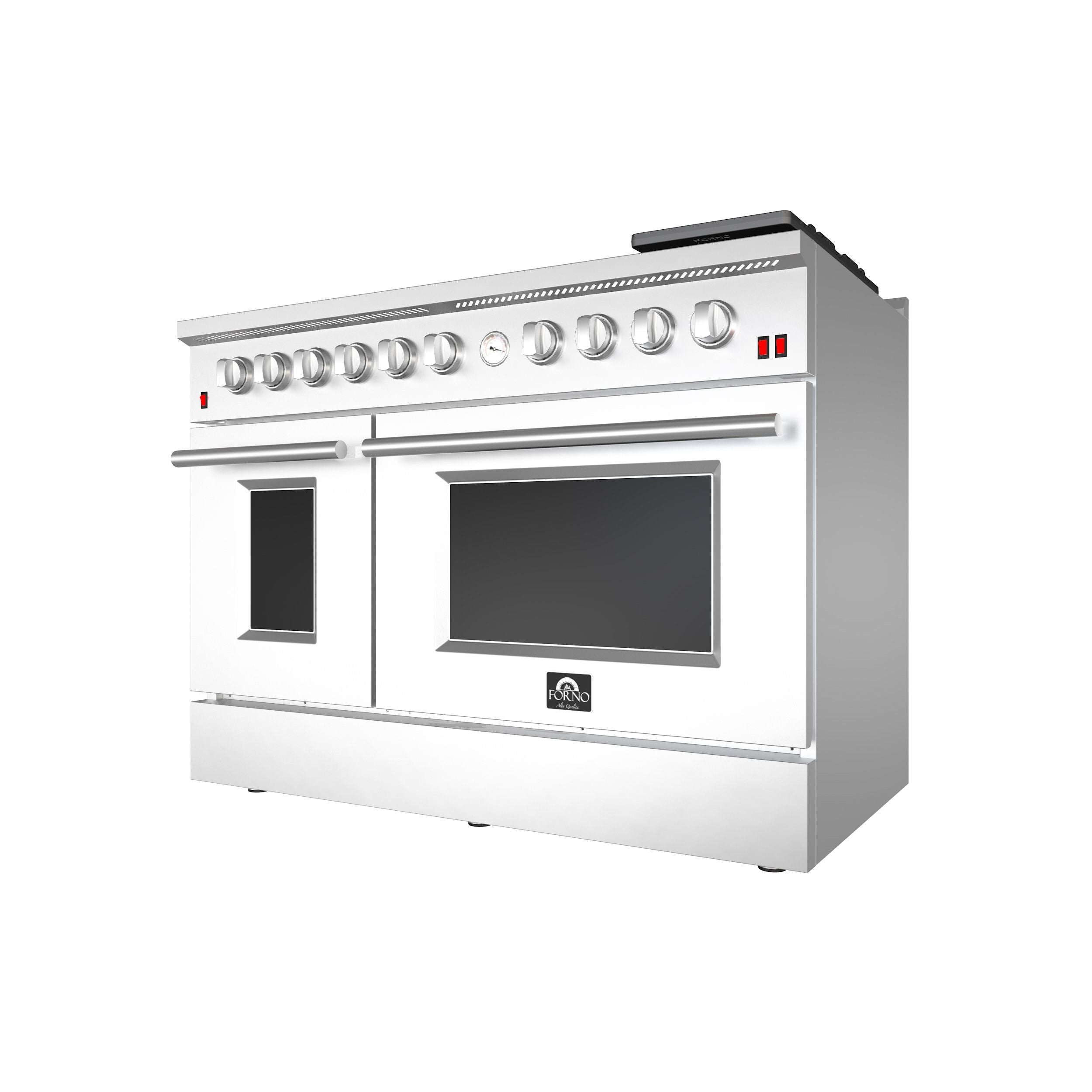 Forno 48 6.58 Cubic Feet Dual Fuel Freestanding Range Air Fry