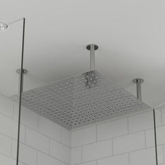 ALFI 24" Square Ultra Thin Rain Shower Head Stainless Steel - RAIN24S