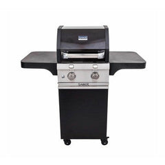 Saber Deluxe Black 2-Burner Gas Grill - R33CC1017 - The Home Selection