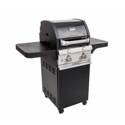 Saber Deluxe Black 2-Burner Gas Grill - R33CC1017 - The Home Selection