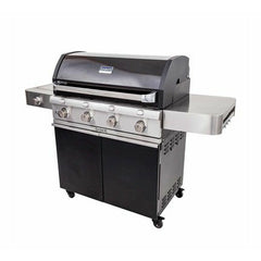 Saber Deluxe Black 4-Burner Gas Grill - R67CC1117 - The Home Selection