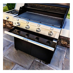 Saber Deluxe Black 4-Burner Gas Grill - R67CC1117 - The Home Selection