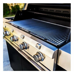 Saber Deluxe Black 4-Burner Gas Grill - R67CC1117 - The Home Selection