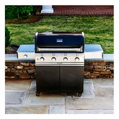 Saber Deluxe Black 4-Burner Gas Grill - R67CC1117 - The Home Selection