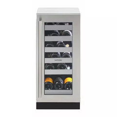 Sapphire 15" Single Zone Wine Cooler Indoor, Wine Racks, Digital Control, LED Light, Compressor Cooling, Star-K Certification- SW15-SZ - The Home Selection