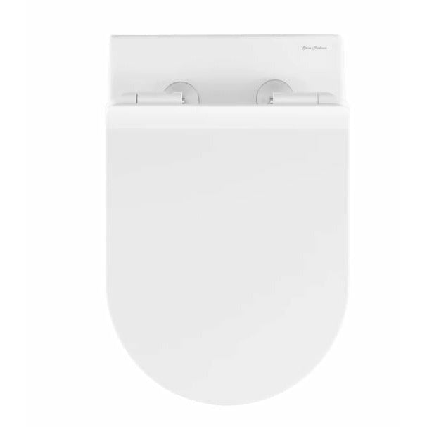 Swiss Madison Well Made Forever SM-WK449-01W - St. Tropez Wall Hung Toilet Bundle, Glossy White - SM-WK449-01W
