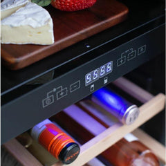 Summerset 15" 3.2C Outdoor Rated Dual Zone Wine Cooler - SSRFR-15WD - The Home Selection