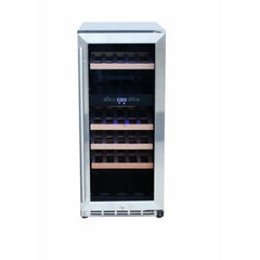 Summerset 15" 3.2C Outdoor Rated Dual Zone Wine Cooler - SSRFR-15WD - The Home Selection