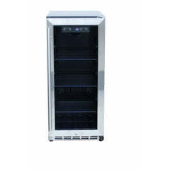 Summerset 15" 3.2C Outdoor Rated Fridge with Glass Door - SSRFR-15G - The Home Selection