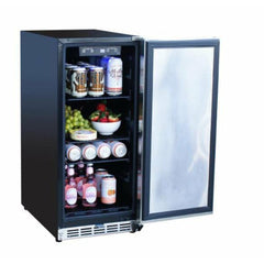 Summerset 15" 3.2C Outdoor Rated Refrigerator - SSRFR-15S - The Home Selection