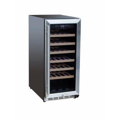 Summerset 15" 3.2C Outdoor Rated Single Zone Wine Cooler - SSRFR-15W - The Home Selection
