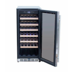 Summerset 15" 3.2C Outdoor Rated Single Zone Wine Cooler - SSRFR-15W - The Home Selection