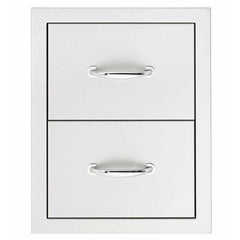 Summerset 17" Double Drawer - SSDR2-17 - The Home Selection
