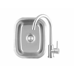 Summerset 19" Undermount Sink & 360º Hot/Cold Faucet - SSNK-19U - The Home Selection