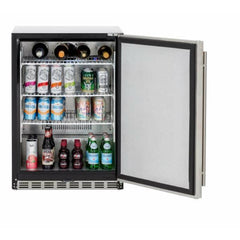 Summerset 24" 5.3c Deluxe Outdoor Rated Refrigerator - SSRFR-24D - The Home Selection