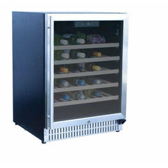 Summerset 24" 5.3c Deluxe Outdoor Rated Wine Cooler - SSRFR-24W - The Home Selection
