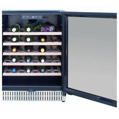 Summerset 24" 5.3c Deluxe Outdoor Rated Wine Cooler - SSRFR-24W - The Home Selection