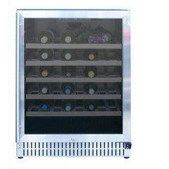 Summerset 24" 5.3c Deluxe Outdoor Rated Wine Cooler - SSRFR-24W - The Home Selection