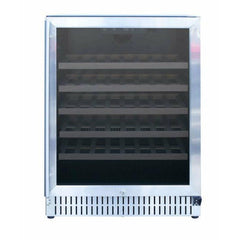 Summerset 24" 5.3c Deluxe Outdoor Rated Wine Cooler - SSRFR-24W - The Home Selection