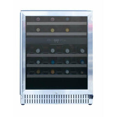 Summerset 24" Outdoor Rated Dual Zone Wine Cooler - SSRFR-24WD - The Home Selection