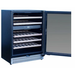 Summerset 24" Outdoor Rated Dual Zone Wine Cooler - SSRFR-24WD - The Home Selection
