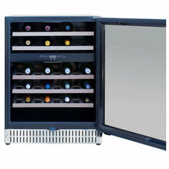 Summerset 24" Outdoor Rated Dual Zone Wine Cooler - SSRFR-24WD - The Home Selection