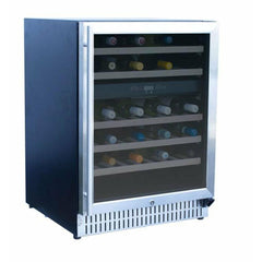Summerset 24" Outdoor Rated Dual Zone Wine Cooler - SSRFR-24WD - The Home Selection