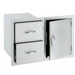 Summerset 33" 2-Drawer & Access Door Combo - SSDC2-33 - The Home Selection