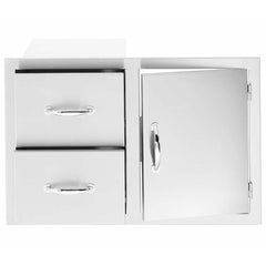 Summerset 33" 2-Drawer & Access Door Combo - SSDC2-33 - The Home Selection