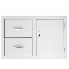 Summerset 33" 2-Drawer & Access Door Combo - SSDC2-33 - The Home Selection