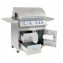 Summerset Sizzler Pro 32" Freestanding Grill - CART-SIZ32-DC + SIZPRO32 - The Home Selection
