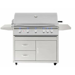 Summerset Sizzler Pro 40" Freestanding Grill - CART-SIZ40-DC + SIZPRO40 - The Home Selection