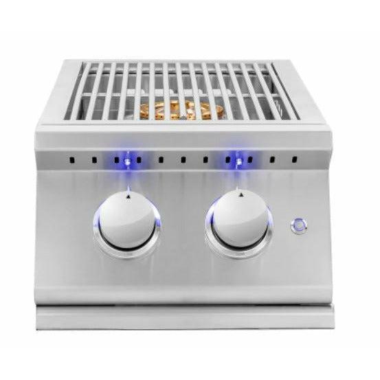 Summerset Sizzler Pro Double Side Burner w/LED Illumination - SIZPROSB2 - The Home Selection