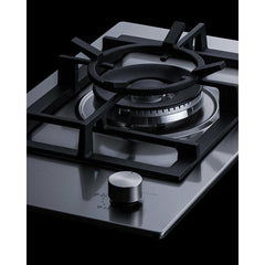 Summit 12" Wide 1-Burner Gas Cooktop in Stainless Steel - GCJ1SS - The Home Selection