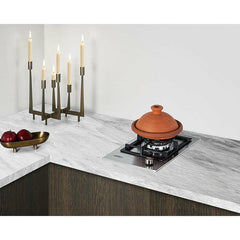 Summit 12" Wide 1-Burner Gas Cooktop in Stainless Steel - GCJ1SS - The Home Selection