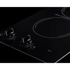 Summit 12" Wide 115V 2-Burner Radiant Cooktop with 2 Elements, Hot Surface Indicator, ADA Compliant, Push-to-Turn Knobs, Residual Heat Indicator Light - CR2110 - The Home Selection