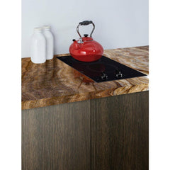 Summit 12" Wide 2-Burner Radiant Cooktop with 2 Elements, ADA Compliant, Glass Ceramic Surface, Push-to-Turn Knobs, Residual Heat Indicator Light - CR2220 - The Home Selection