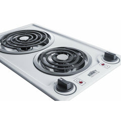 Summit 12" Wide 230V 2-Burner Coil Cooktop - CCE22 - The Home Selection